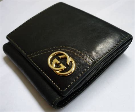 gucci leatyher wallet|Gucci authentic wallet.